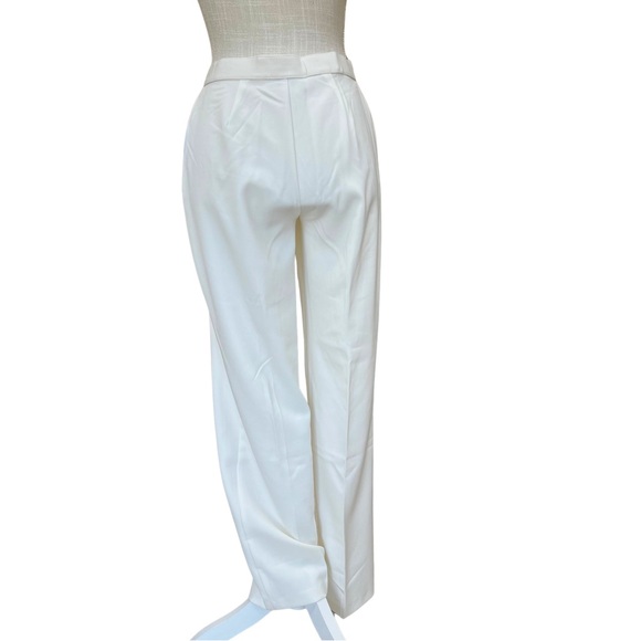 NWT Sag Harbor White Wide Leg Stretch Petite Pants - Picture 4 of 14